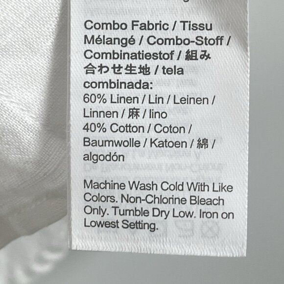 CrewCuts White Button Down Collared Shirt Sz Boys 8 NWT - Picture 5 of 6